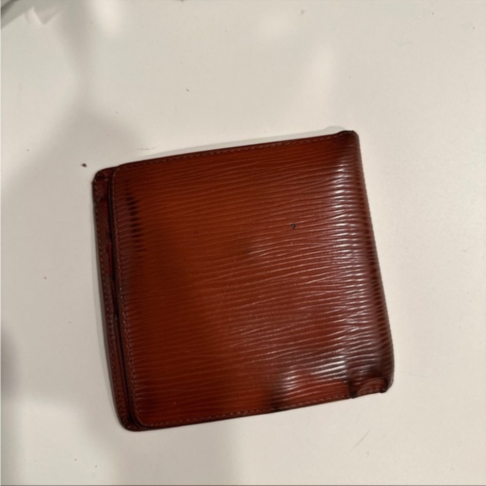 Red LV EPI wallet